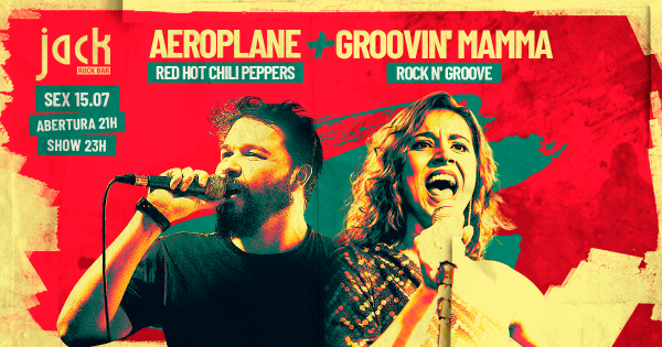 SEXTA JACK AEROPLANE RED HOT CHILI PEPPERS GROOVIN MAMMA ROCK
