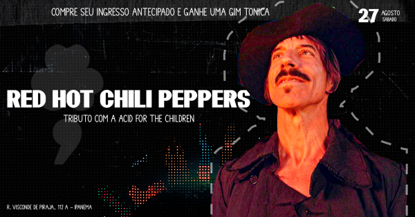 Tributo Ao Red Hot Chili Peppers Em Rio De Janeiro Sympla
