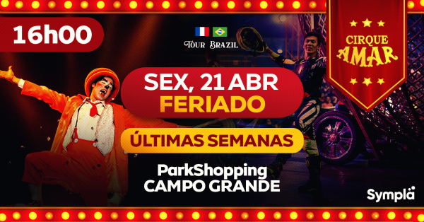 CIRQUE AMAR SEX ABR H Em Rio De Janeiro Sympla