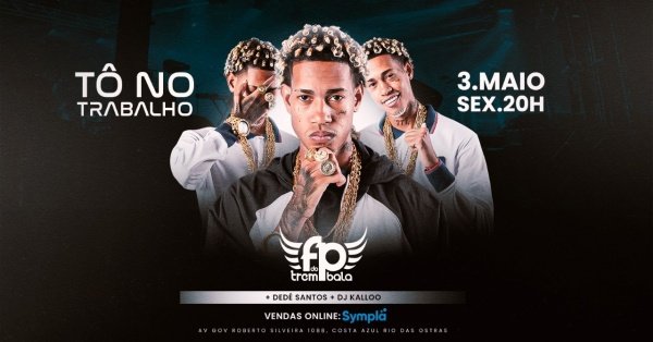 FP do Trem Bala MAI SEX Tô no Trabalho em Rio das Ostras Sympla