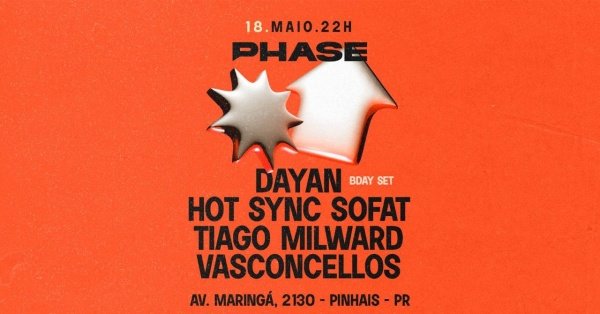 DAYAN HOT SYNC SOFAT TIAGO MILWARD VASCONCELLOS Em Pinhais Sympla