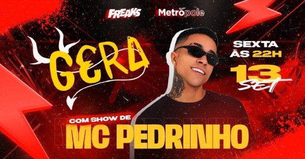 GERA MC PEDRINHO SEX SET Em Recife Sympla