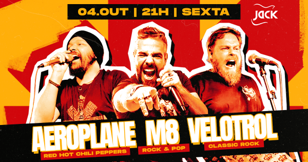 SEXTA JACK AEROPLANE RED HOT CHILI PEPPERS M ROCK POP VELOTROL CLASSIC ROCK Em