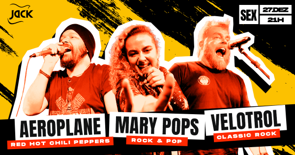 SEXTA JACK AEROPLANE RED HOT CHILI PEPPERS MARY POPS ROCK POP VELOTROL CLASSIC ROCK