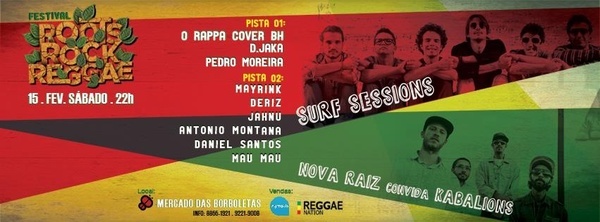 Rock And Roots Parade FESTIVAL ROOTS ROCK REGGAE #5 ☮ 15.FEV ☮ SABADO ☮ MERCADO DAS ...