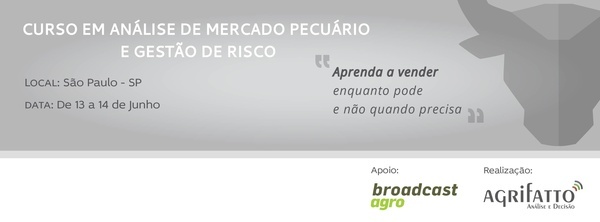[Agrifatto] Curso em Análise de Mercado Pecuário e Gestão de Risco em ...