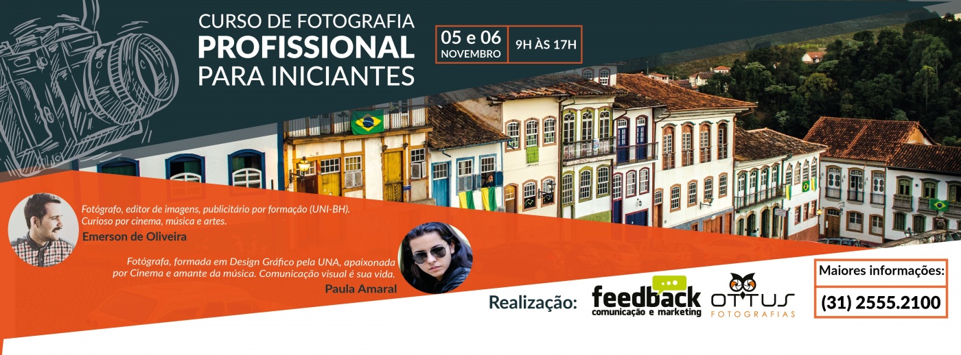 Curso de Fotografia Profissional Para Iniciantes em Belo Horizonte - Sympla