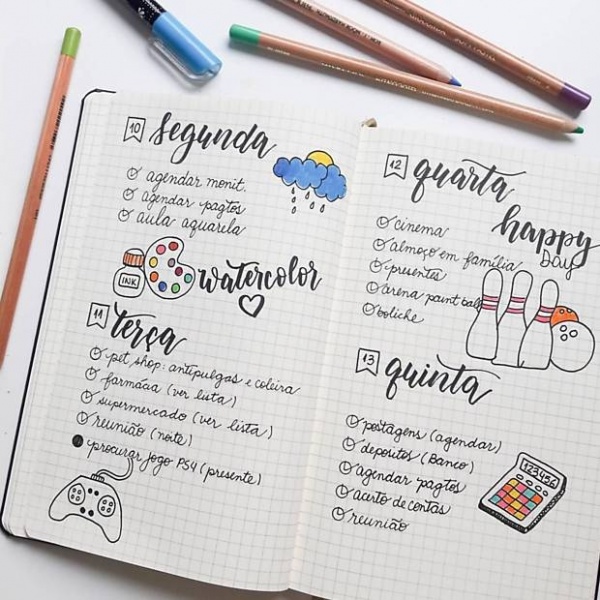Curso de Bullet Journal Organizese! em Curitiba Sympla
