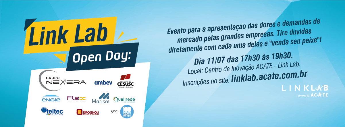 Link Lab Open Day em Florianópolis - Sympla