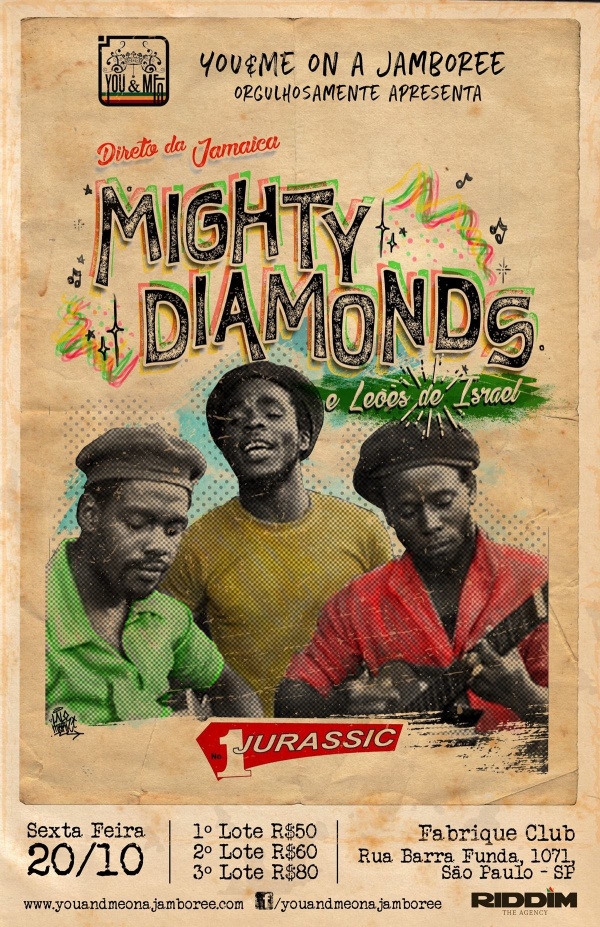 JAMBOREE COM MIGHTY DIAMONDS (JAMAICA) em São Paulo Sympla