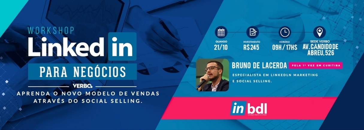 Workshop Linkedin para Negócios - Edição Curitiba em Curitiba - Sympla