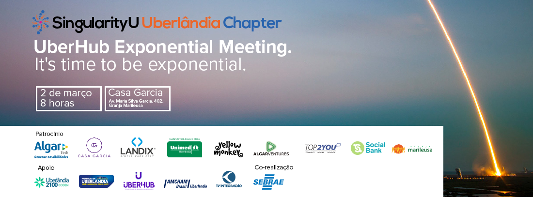 Uberhub Exponential Meeting em Uberlândia - Sympla