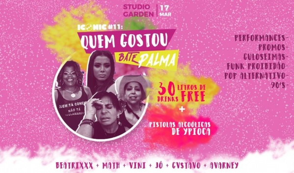 Quem gostou bate palma @StudioGarden em Belém - PA - Sympla
