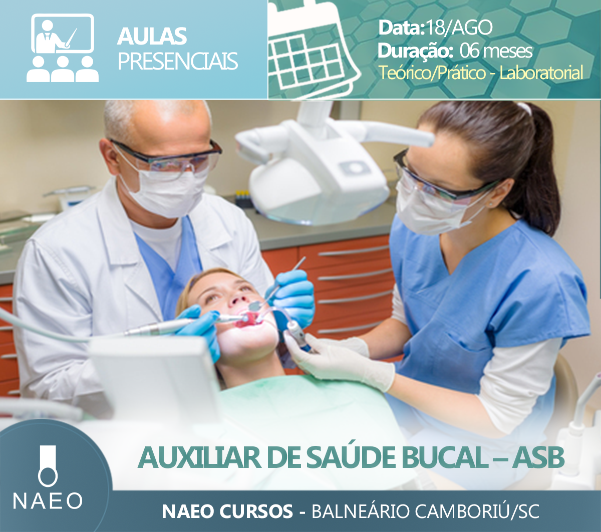 Curso de Auxiliar em Saúde Bucal (ASB) em Balneário Camboriú - Sympla