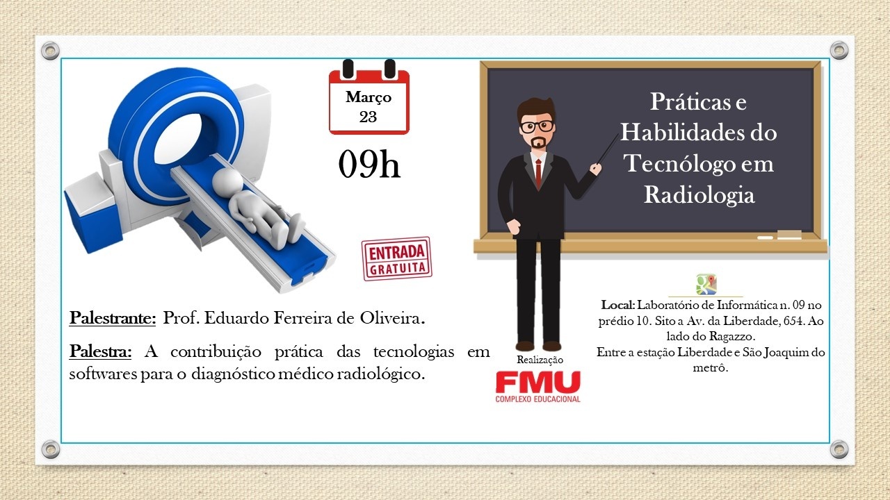 Curso de Práticas e habilidades do Tecnólogo em Radiologia em São Paulo ...