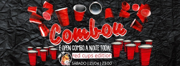 Combou • Vodka com Energético Liberados a Noite Toda! • R$35,00 em ...