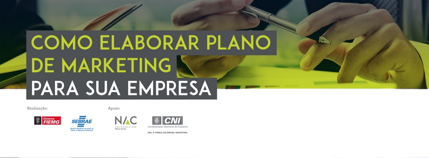 OFICINA: COMO ELABORAR PLANO DE MARKETING PARA SUA EMPRESA em Belo ...