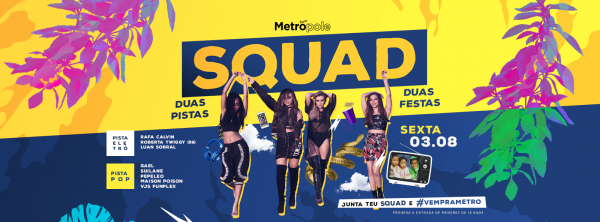 Squad em Recife - Sympla