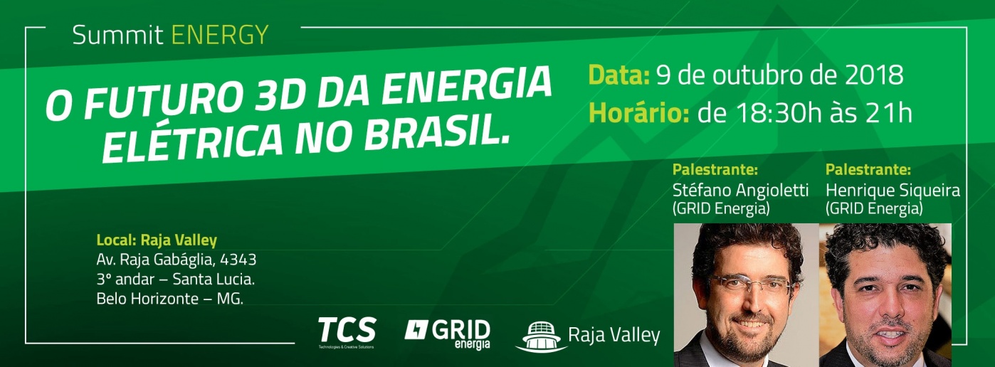 SUMMIT ENERGY: O futuro 3D da energia elétrica no Brasil. em Belo ...