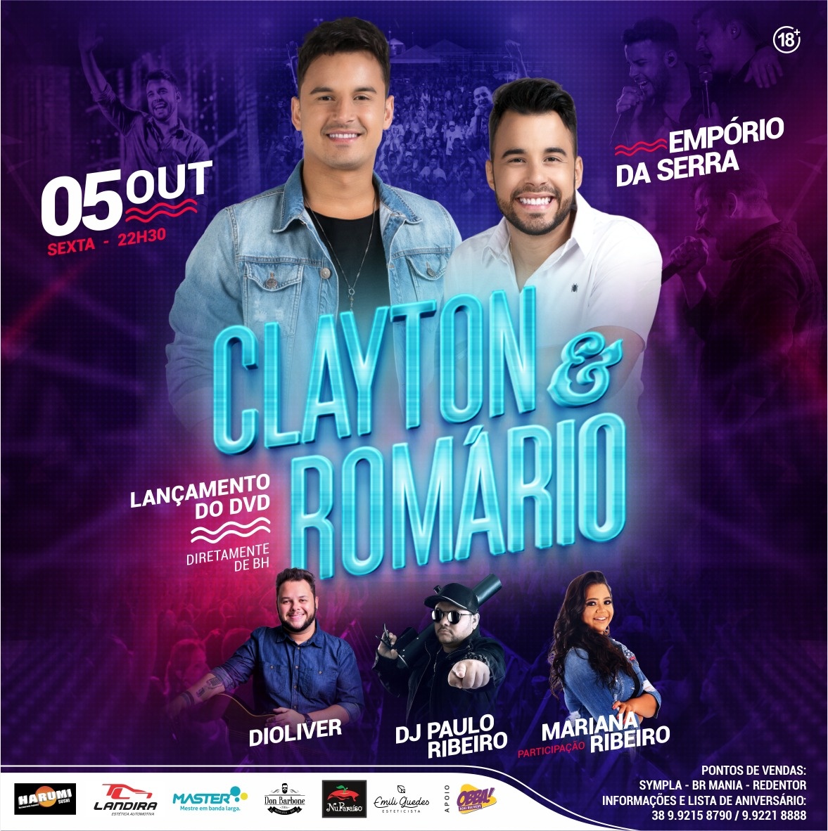 clayton e rom rio em montes claros sympla clayton e rom rio em montes claros sympla