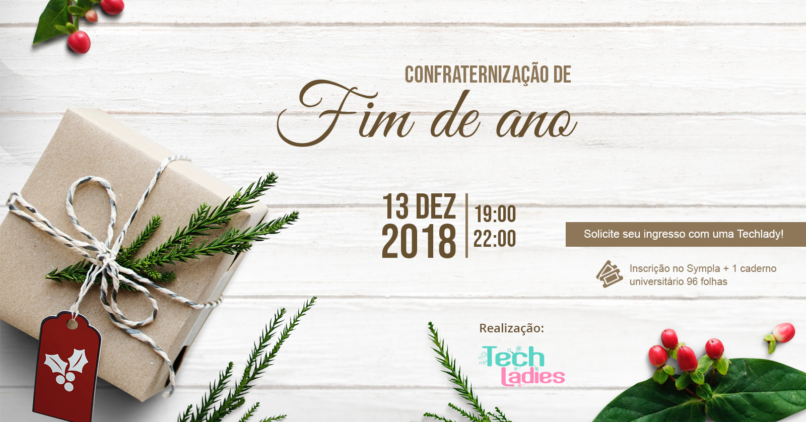 Confraternização de Fim de Ano - Sympla