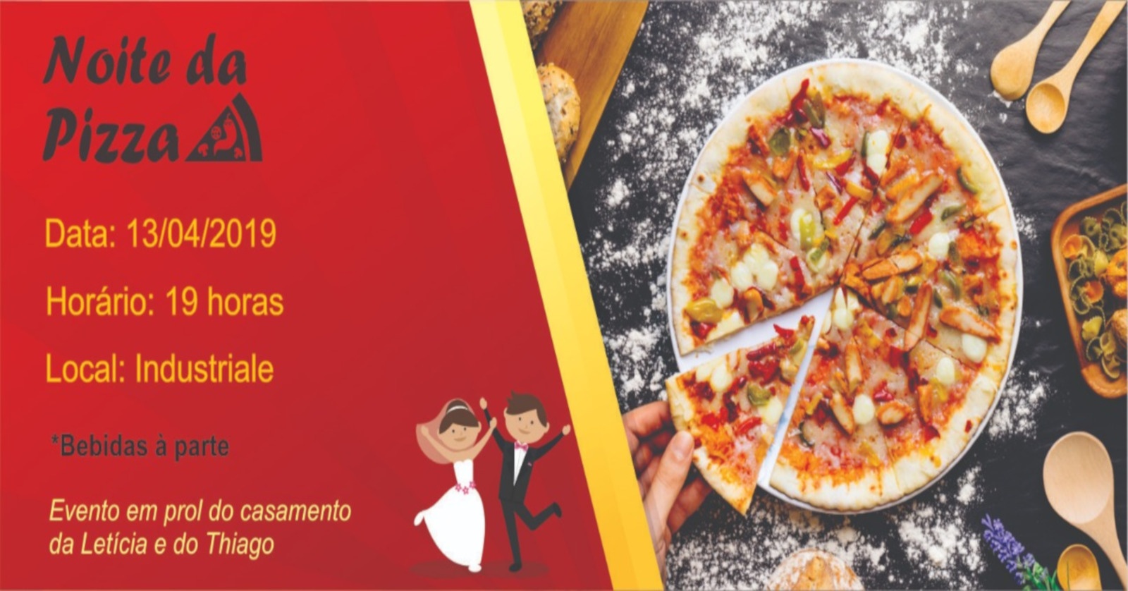 Noite da Pizza - Sympla