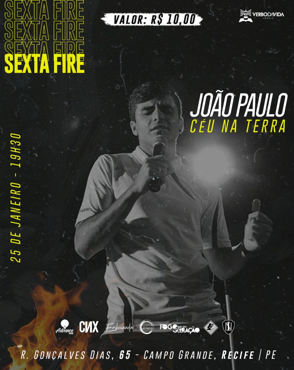Sexta Fire Verbo Da Vida 22 02 2019 Sympla