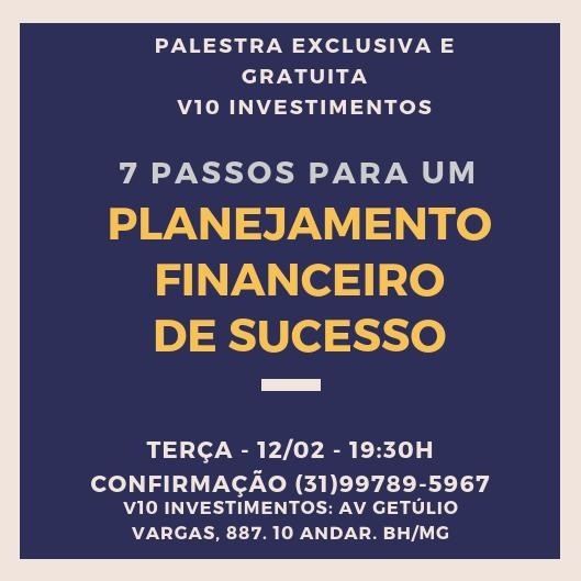 Os 7 passos de um planejamento financeiro de sucesso! (Lista de Espera ...
