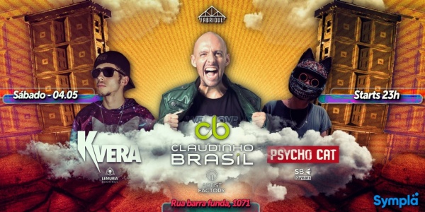 GLOW IN PROG ॐ Show Claudinho Brasil em São Paulo - Sympla