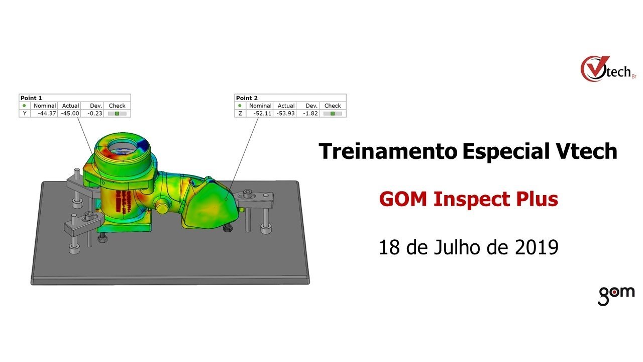 Gom Inspect Tutorial GOM Inspect Plus em São Paulo - Sympla