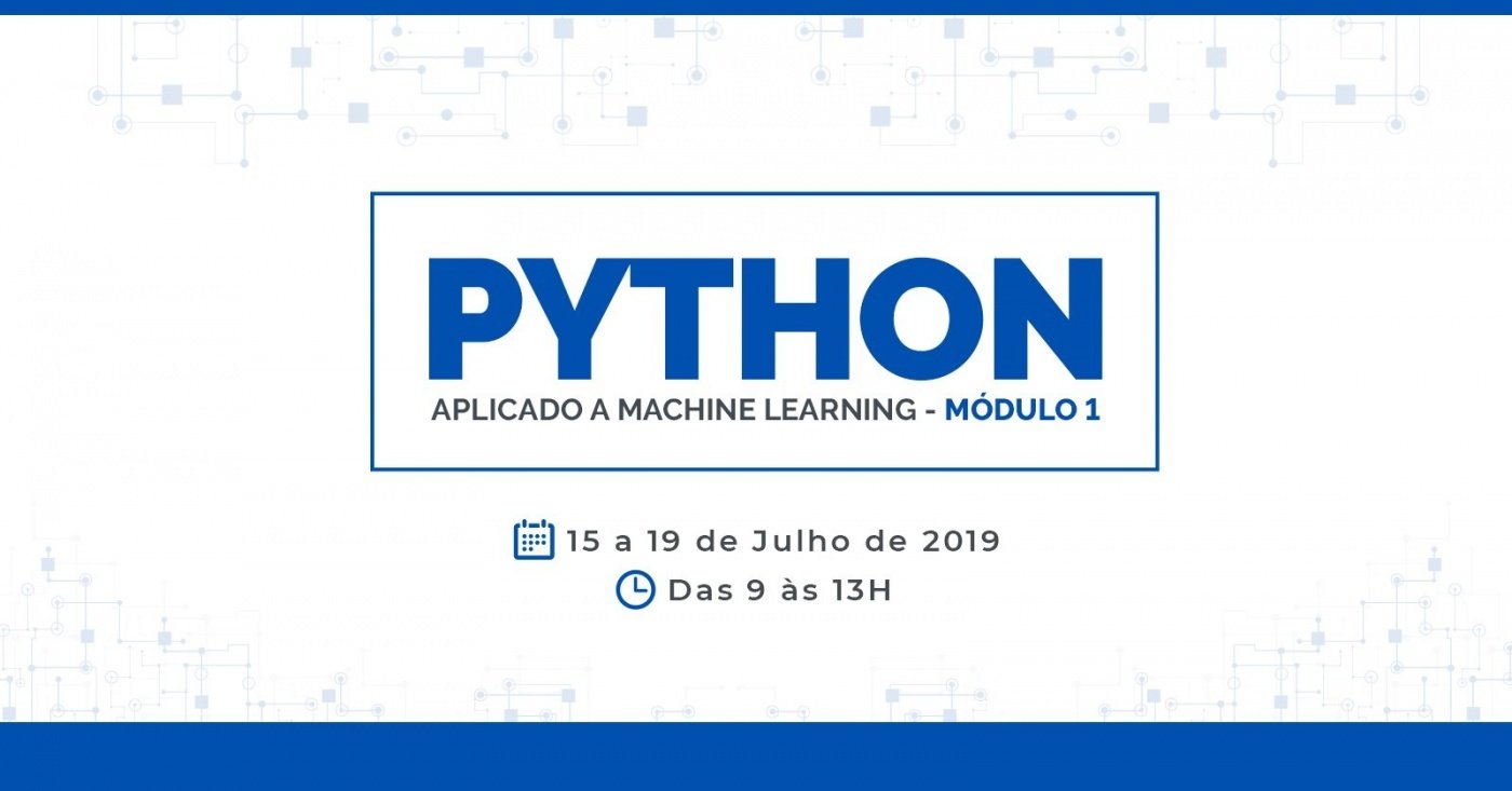 Curso de Python aplicado a Machine Learning - Módulo I em Belo ...