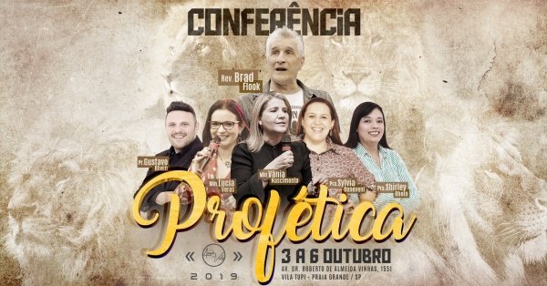 CONFERÊNCIA PROFÉTICA - IGREJA AMOR E VIDA em Praia Grande - Sympla