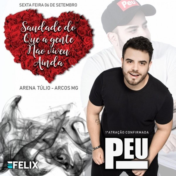 Saudade do que a gente não viveu ainda em Arcos - Sympla