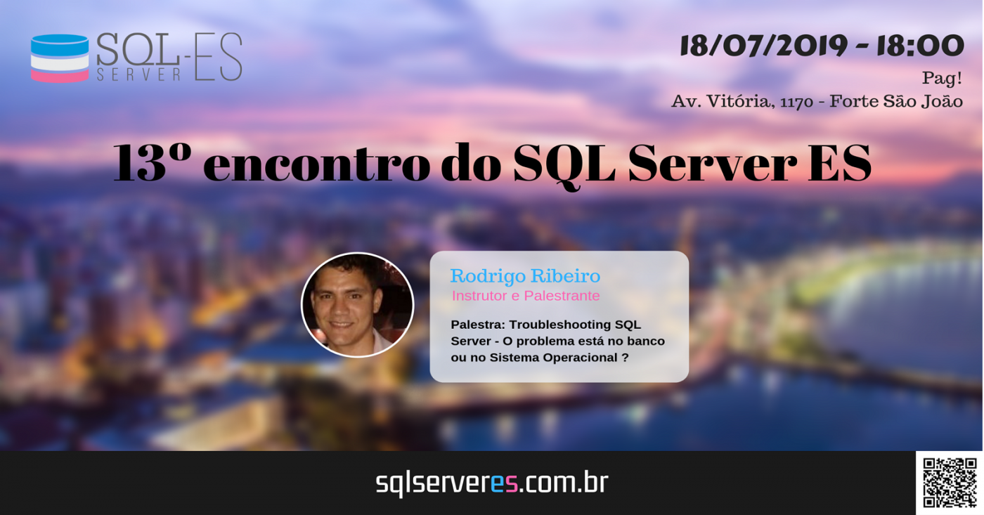 SQL Server ES #13 em Vitória - Sympla