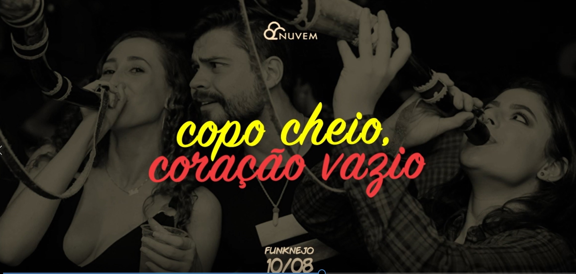 De Copo De Copo Sempre Cheio Coração Vazio