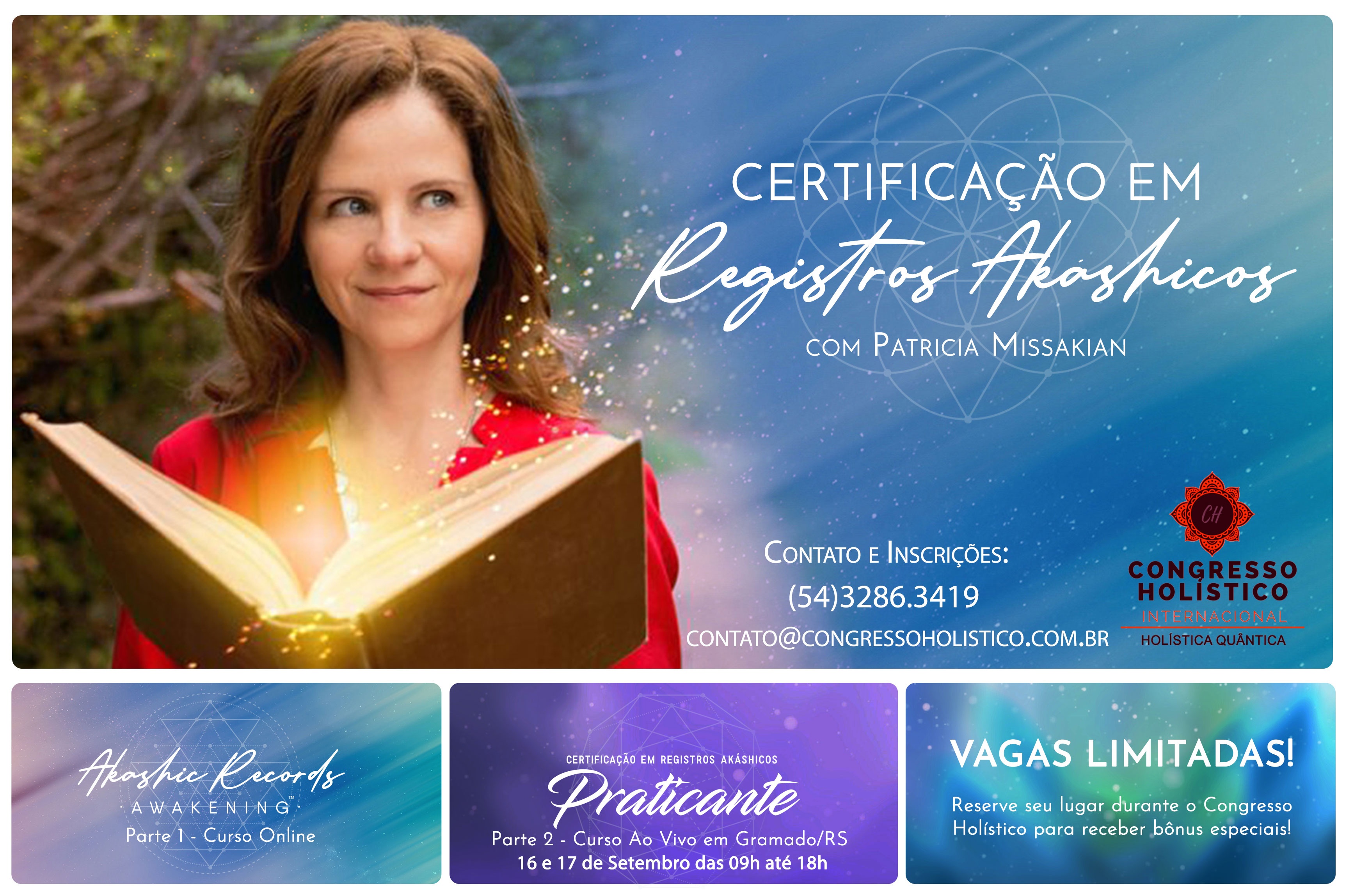 Curso Certificação em Leitura de Registros Akáshicos Nível 1e 2 Sympla