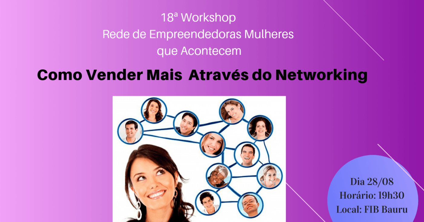 Como Vender Mais Através do Networking em Bauru - Sympla