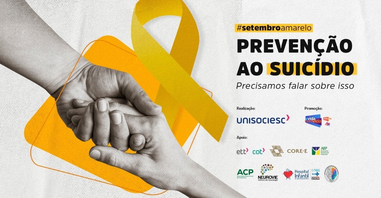 Setembro amarelo - Palestra Prevenção ao Suicídio: precisamos falar ...