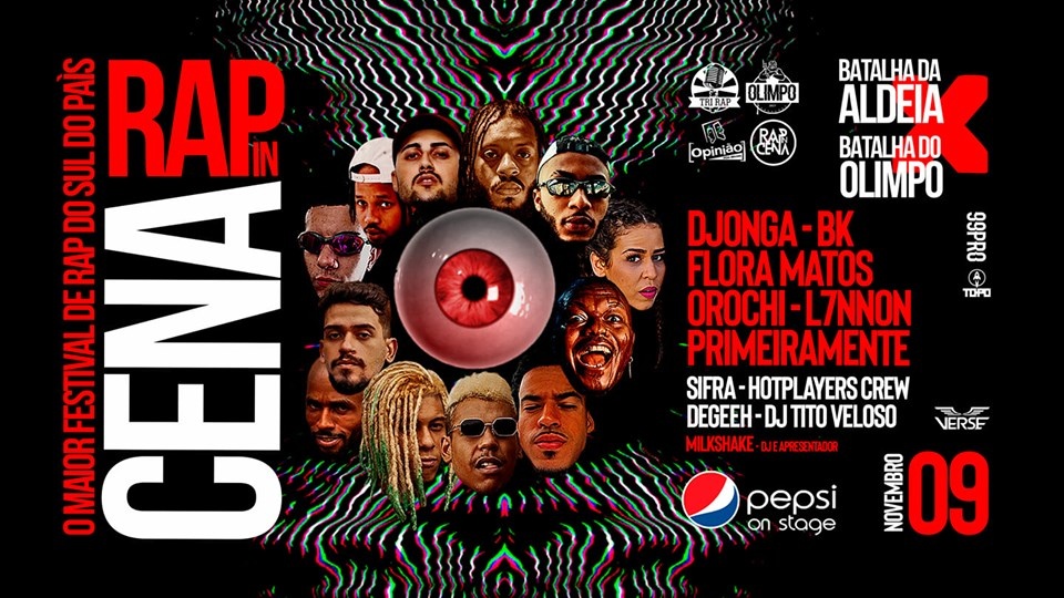 RAP IN CENA FESTIVAL Sympla