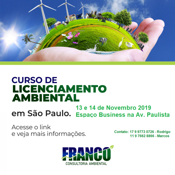 Curso Prático de Licenciamento Ambiental em São Paulo. em São Paulo ...