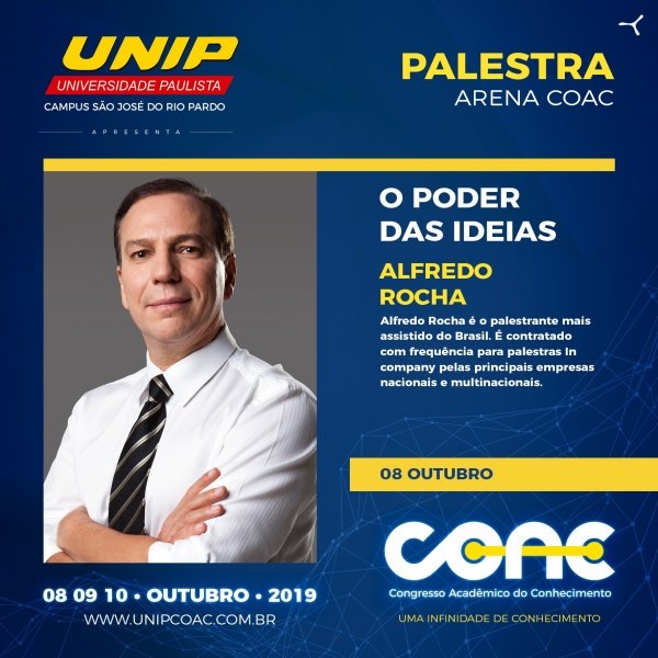 Arena COAC • O Poder das Ideias com Alfredo Rocha em São José do Rio ...