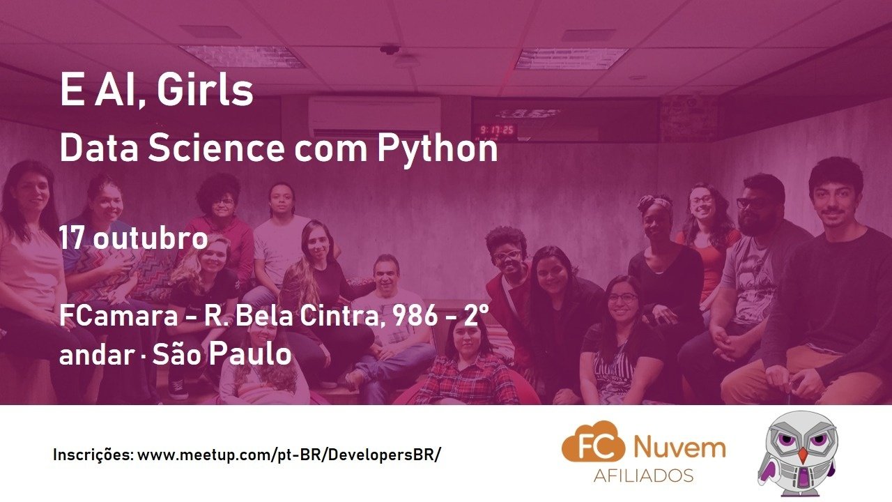 Meetup: Data Science com Python em São Paulo - Sympla