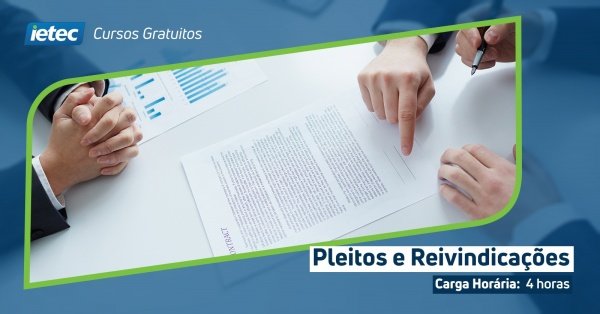 Curso Online Gratuito | Pleitos e Reivindicações - online - Sympla