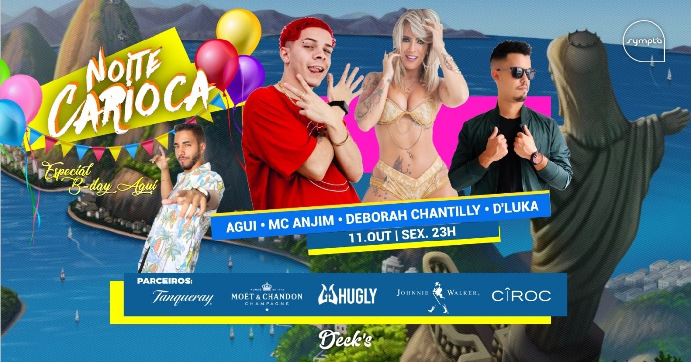 Noite Carioca - Mc ANJIM em Lagoa Santa - Sympla