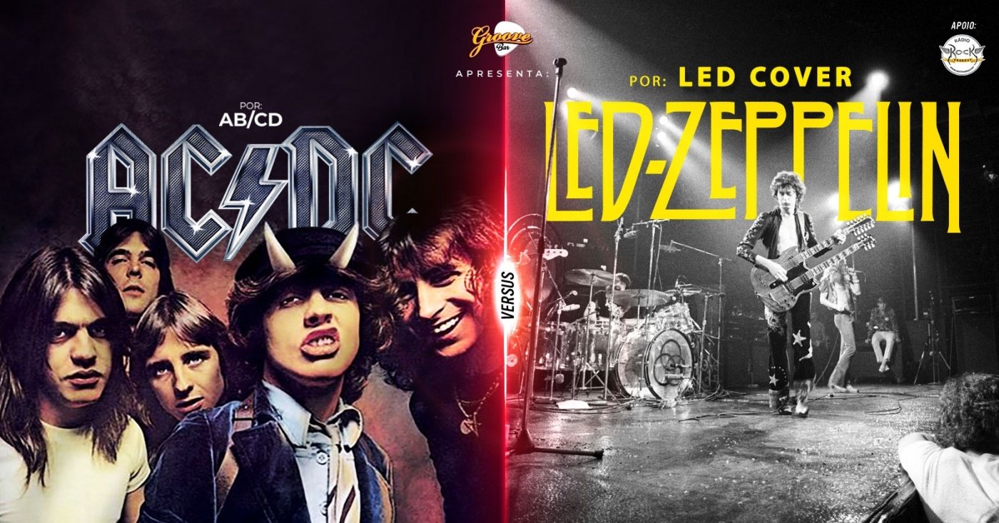 AC/DC versus Led Zeppelin em Salvador - Sympla