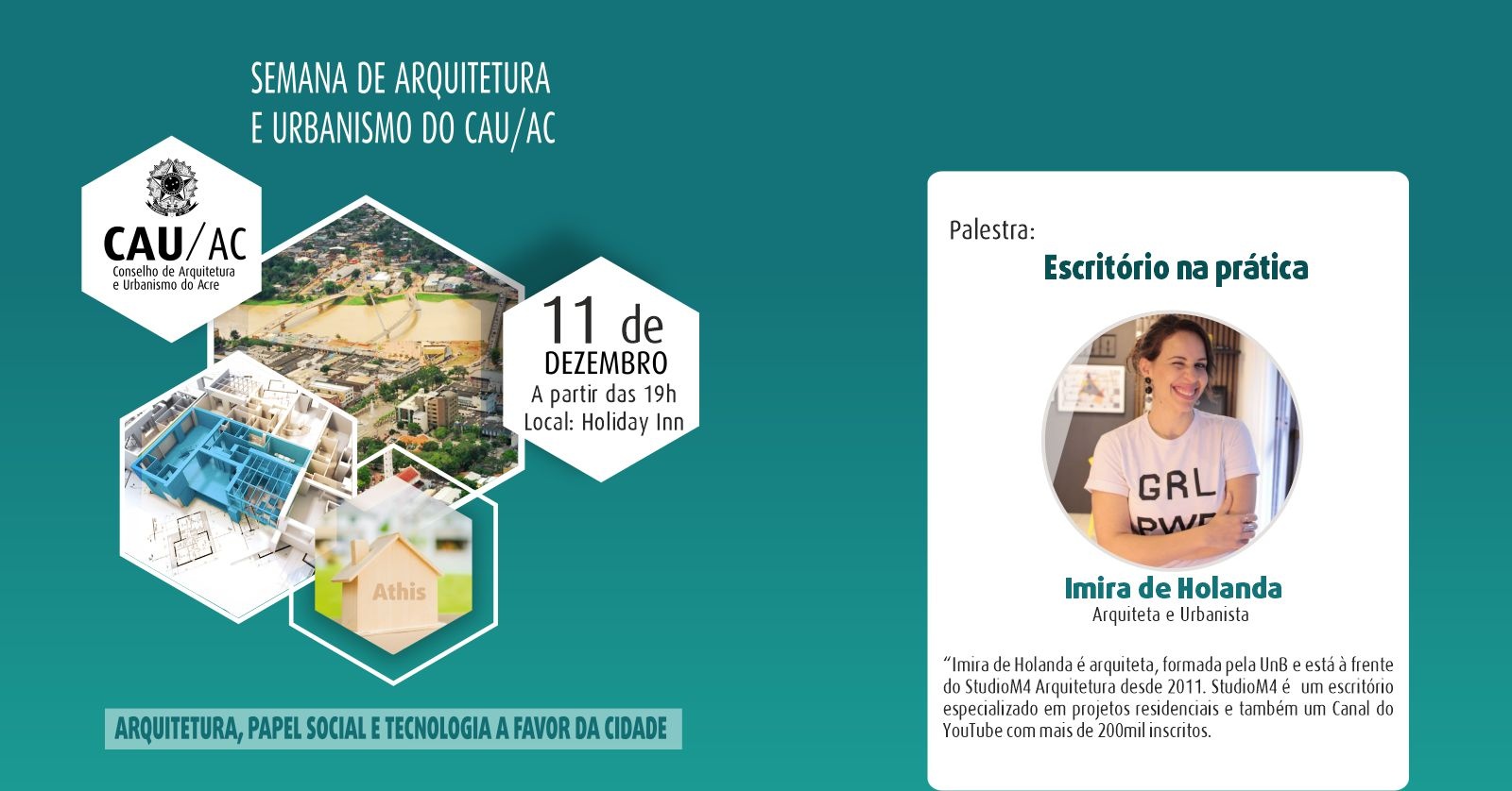 Semana De Arquitetura E Urbanismo Do Cau Ac Sympla