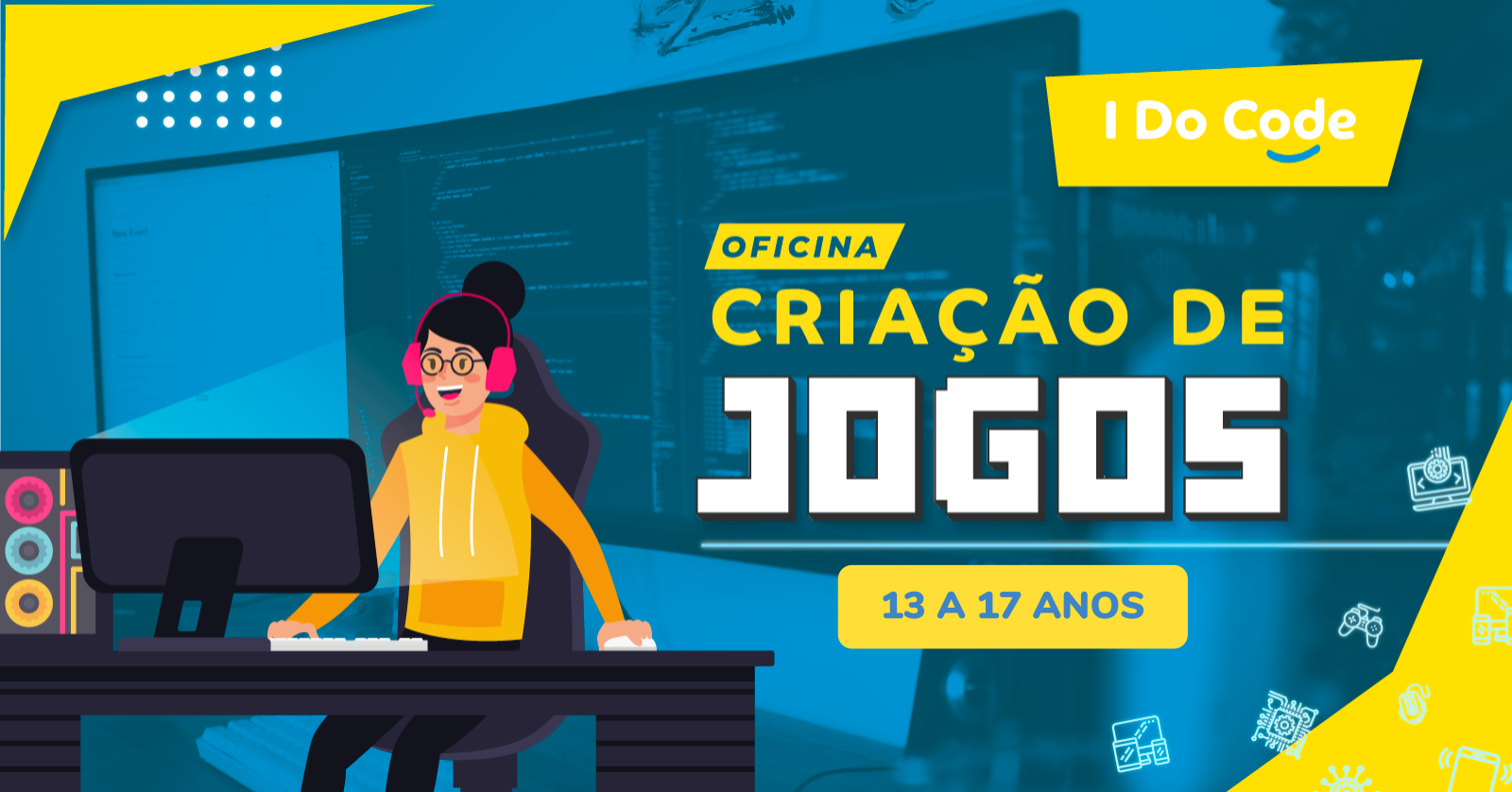 Oficina de Criação de Jogos - Versão Teens - Sympla