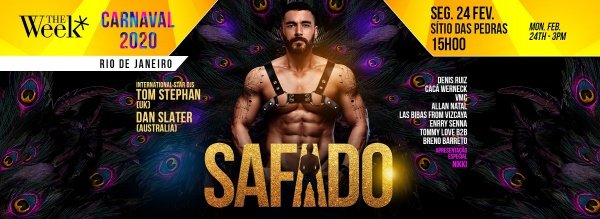 THE WEEK RIO CARNAVAL DAY 4 - SAFADO 360 em Rio de Janeiro - Sympla