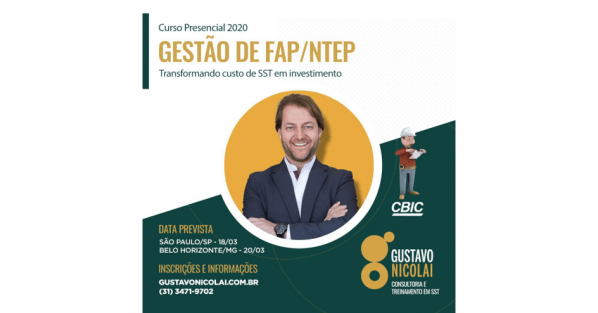 CURSO Gest o De FAP NTEP Transformando Custo De SST Em Investimento 