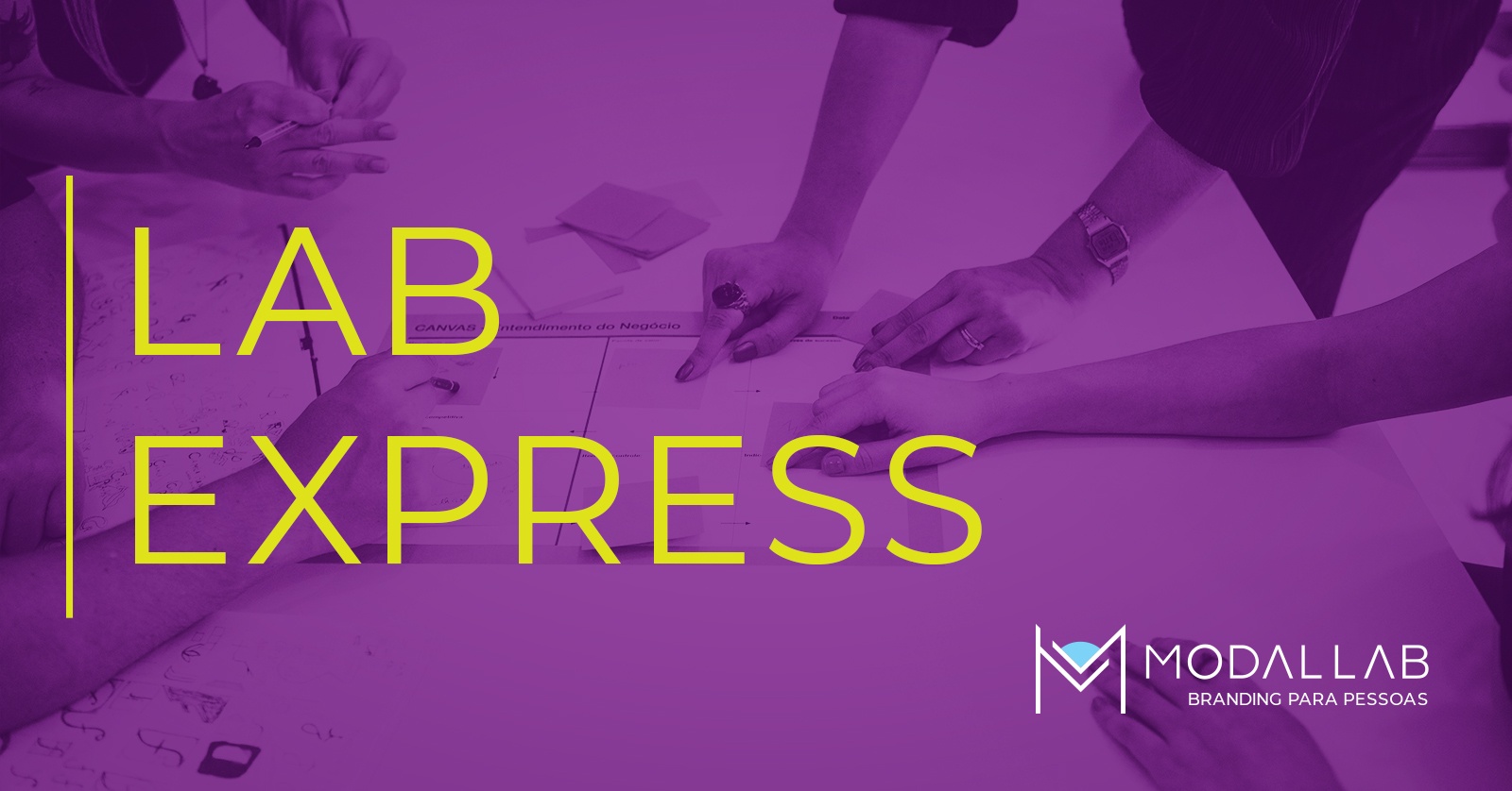 Lab Express 1° de Branding para Pessoas Sympla